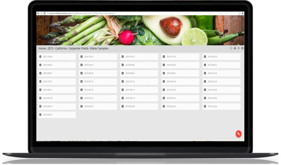 screenshot of Visual Produce
